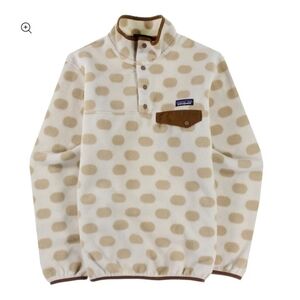 Patagonia Polka Dot Synchilla Snap-T Fleece Pullover